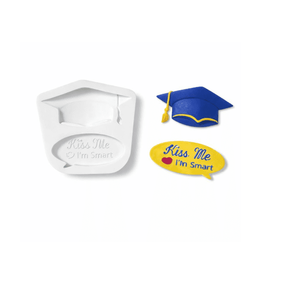 Graduation Im smart Theme Silicone Mold