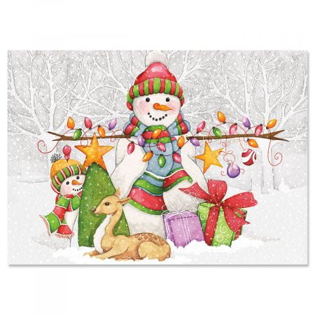 - Winter Friends Christmas Cards- Set of 18 Holiday Greeting Cards