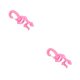 thumbnail image 2 of Eigraketly Cabeza secundaria Grillete rápido Diseño único Acero inoxidable profesional Distintivo Larga vida útil Abrazadera para manguera Rosa Rosado 2piezas Eigraketly CBP199771, 2 of 6