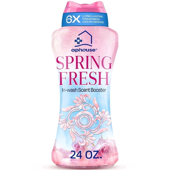 aphouse Floral In-Wash Laundry Beads, 24 oz, Laundry Scent Booster Beads, Long Lasting Freshness & Odor Eliminator For Beads Laundry