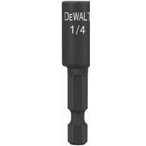 Nutdriver 1/4In Hex 1-7/8In Dewalt Nutsetters & Sockets DW2218IR Steel Gray