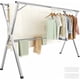 thumbnail image 1 of SONGMICS Tendedero, Secador de Pie, 133-200 cm Extensible, Plegable, Independiente, para Uso en Interiores y Exteriores, Gris Paloma, 1 of 6