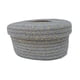 thumbnail image 5 of Caja de pañuelos con tapa, moderna, para guardar pañuelos, para manualidades, de papel ligero. Gris, 5 of 9