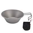 thumbnail image 1 of Utensilios de cocina ultraligeros para acampar, tazón de Picnic para acampar al aire libre, taza con mango plegable para senderismo, 1 of 8