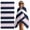 Blue, variant on Black Grey Stripe 2-in-1 Beach Towel Backpack,Quick Dry Beach Towel Blanket Bag,Minimalist Farmhouse Striped Portable Bath Pool Yoga Swim Picnic Camping Towels Travel Essential 31.5x63 Inches