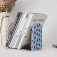 thumbnail image 6 of Picia Strawberries Pattern Wood Bookends for Shelves,Non-slip Bookends, Heavy Duty Wooden Bookend Support,1 Pair, 6 of 8
