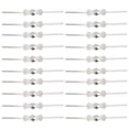 thumbnail image 2 of 200 Pcs Connecteurs de Lustre en Métal, Pièces de Perles avec Nœud Papillon et Cristaux, 2 of 8