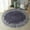 Purple, variant on YIMWNYI Non-Shedding Round Short Hair Rug, Stain Resistant, Easy to Clean, Kid and Pet-Friendly, Modern Style for Living Room, Bedroom, Low Pile, Washable, Anti-Slip Backing