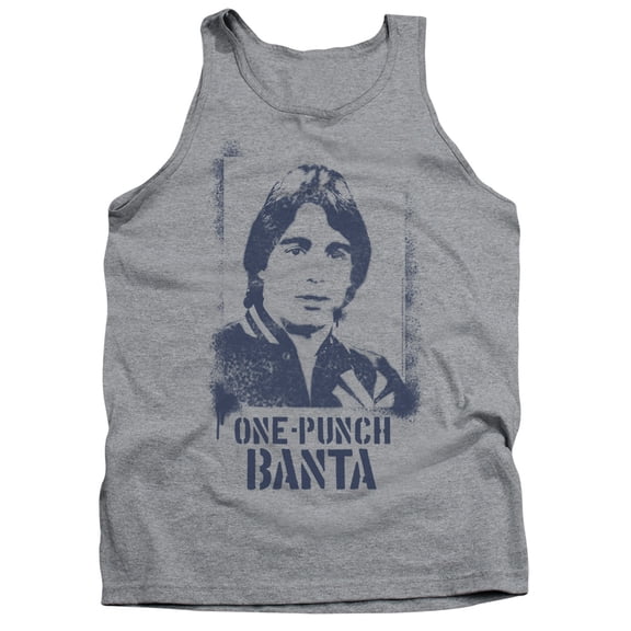 Taxi One Punch Banta Adult Tank Top Athletic Heather