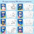 thumbnail image 3 of Libros para colorear JAPBOR Ocean Animals Under The Sea x24 Kids, 3 of 7