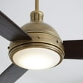 thumbnail image 4 of Monte Carlo Hicks 60 Led Hicks 60 60" 3 Blade Led Ceiling Fan - Brass, 4 of 6