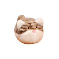 thumbnail image 2 of Kiddiway Round Plush Stuffed Animal Toy – Squishy Stress Relief Plushie for Kids, Cute Dog & Cat Design, Soft Baby Toys, Great Cuddly Stuffed Animals for Play and Gifting,D, 2 of 8