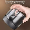 thumbnail image 3 of Joernso 500/900/1200/1800ML Sealed Jar Moisture-proof Coffee Beans Vacuum Sealed Glass Storage Jar for Kitchen, 3 of 8
