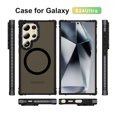 thumbnail image 3 of ShellTech for S24 Ultra Phone Case Compatible with MagSafe Non-Yellowing Slim Military Shockproof Magnetic Case for Galaxy S24 Ultra,Black, 3 of 9
