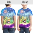 thumbnail image 3 of The Legend of Zelda Game Teen T-Shirt Crewneck Short Sleeve Double-Sided Print Summer Tee Shirts Top For Youth Boys Girls Children X-Large, 3 of 7