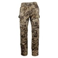 thumbnail image 2 of Pantalones largos de camuflaje para hombre, para entrenamiento al aire libre, senderismo, multifuncionales, rectos, con cremallera y bolsillo, para trabajo., 2 of 3