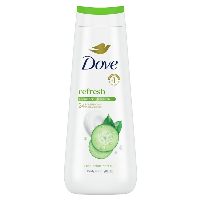 Dove Refresh Body Wash, Cucumber & Green Tea, 3-Pack photo 2