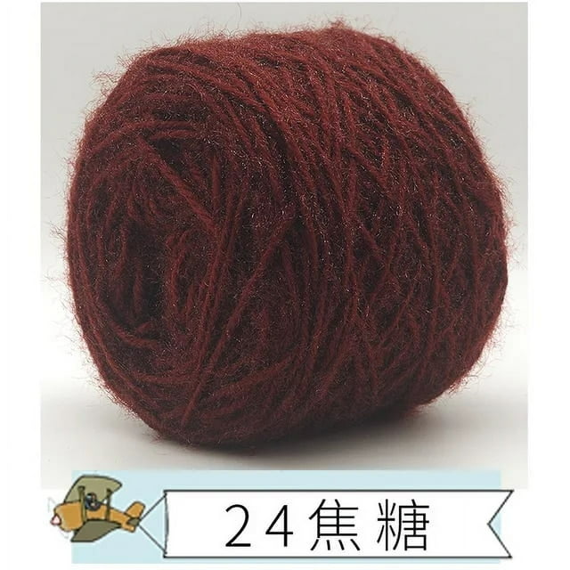 Colorful Hand Knitted Yarn DIY Handmade Thread Yarn For Hat Scarf Sweater Clothing Crochet Hook Weaving Thread About 150g