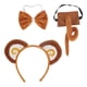 thumbnail image 5 of Cola de disfraz,Conjunto de orejas y cola de mono,disfraz de mujer para niños y adultos,Encantadora diadema con orejas de animales,diadema,juguetes,Tocado,accesorios de cosplay para fiesta de, 5 of 8