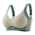 thumbnail image 2 of Bras For Women No Underwire Comfort Super Gather Bra Wireless Bra Lifting Bras For Sagging Breasts, Lace Bras with Adjustable Back Closure, Sports Bras for Large Breasts, 2 of 6