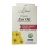 Wallys Natural Organic Ear Oil Drops With Garlic and Mullein, 1 Oz, 3 Pack
