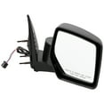 thumbnail image 4 of For 08-12 Liberty Rear View Mirror Power Non-Heated Manual-Fold Black Right Side, 4 of 4