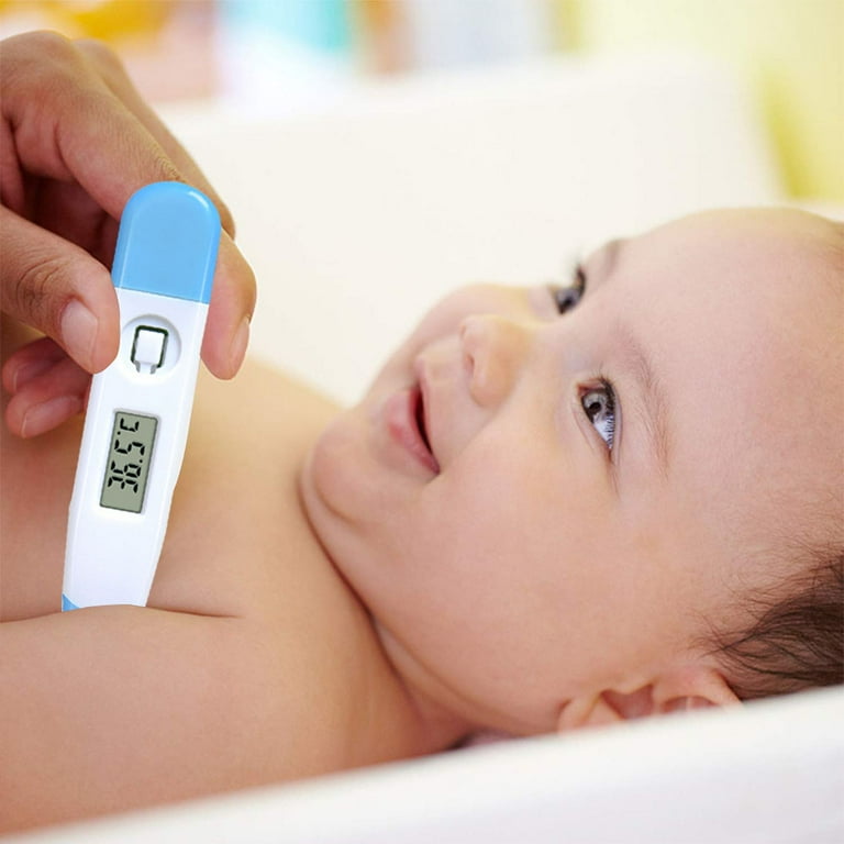 Digital Underarm Thermometer, Celsius And Fahrenheit Two Displays, Soft  Tip, Oral Body Temperature Outlet, Adult And Child Thermometer