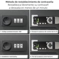 thumbnail image 3 of QDJOY 48 Organizador de Llaves，Armario para Llaves de Pared, c&oacute;digo reiniciable, Adecuado para el hogar, Granja, Oficina, Almacenamiento, 3 of 7