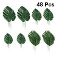 thumbnail image 2 of 48 piezas de decoración de Monstera decorativa para fiesta hawaiana, decoración de Monstera, plantas verdes, hojas, 2 of 6
