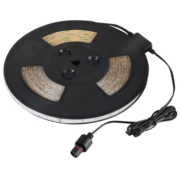 Better Homes & Gardens 100ft LED Tape Light, Color-Changing with Remote, Indoor/Outdoor Lighting