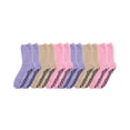 thumbnail image 3 of Silverts Men & Women Slipper Sock 6-Pack Socks, One Size, Pastel Pack, 3 of 3