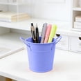 thumbnail image 4 of Iron Pen Double Ear Small Bucket Flowerpot Desktop Storage Study Desk Decoration Mini Iron Bucket, 4 of 6