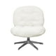 thumbnail image 2 of Sillón Oasis Decorativo de Sala en Terciopelo Beige con Patas Metálicas, 2 of 7