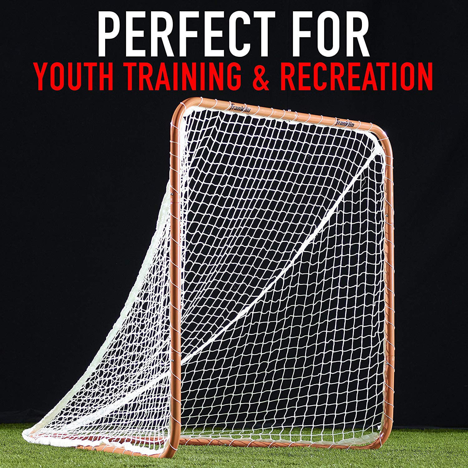 Lacrosse Training Equipment Perfect for Youth Training & Recreation Franklin Sports Backyard Lacrosse Goal Kids Lacrosse Training Net 