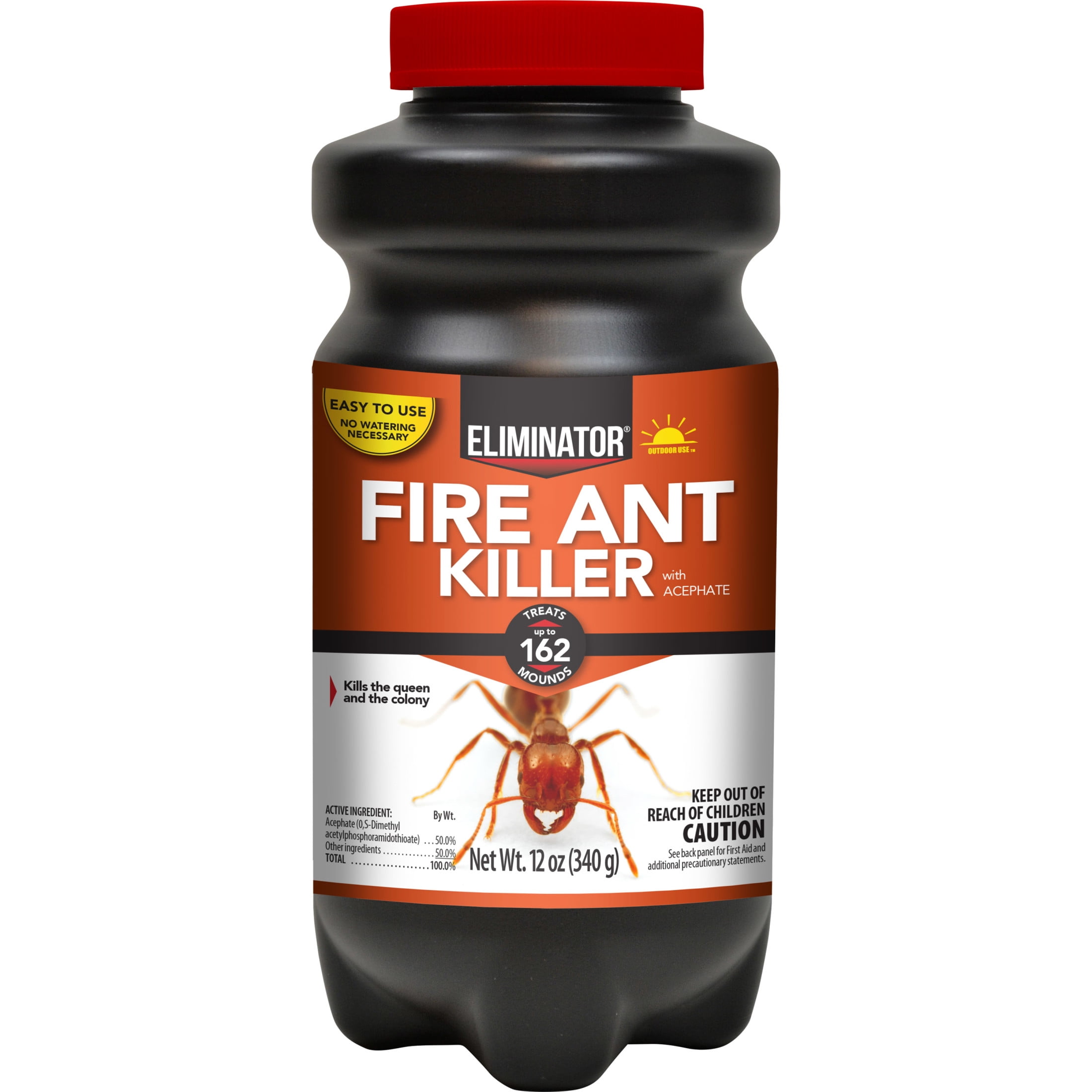 (2 pack) Eliminator Fire Ant Killer with Acephate, Powder, 12 oz. Bottle