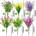 thumbnail image 2 of Outdoor Artificial Fake Flowers UV Resistant No Fade Boxwood Faux Plastic Shrubs Plants for Garden Patio Porch Window Box Home Wedding Farmhouse Hanging Décor, 2 of 5