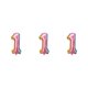 thumbnail image 2 of Matsuzay Globos digitales de cumpleaños esférica Suministros para fiestas Aniversario Suministro Maravilloso adorno Artículos para el Type1 NO1, 2 of 6