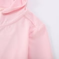 thumbnail image 7 of FAOWME Little Boys Girls Sunscreen Sun Protective Hoodie Jacket Lightweight Long Sleeve Sun Shirt For Boys Girls Hiking Outdoor Light Pink 4-5 Years, 7 of 7