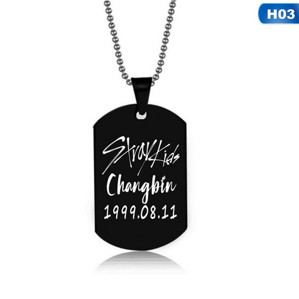 Kaboer 1pcs Kpop Kids Album Necklace Bang Chan K Pop Jewelry Pendant Chain Accessories For Men Women Com - K Pendant Necklace Mens Kaboer 1pcs Kpop Kids Album Necklace Bang Chan K Pop Jewelry Pendant Chain Accessories For Men Women Com - K Pendant Necklace Mens