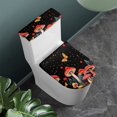 thumbnail image 2 of HELLHERO Mushroom Toilet Lid Cover 2 Piece Polyester Easy to Install for Women, 2 of 4