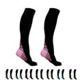 thumbnail image 3 of yingyy High Compression Nylon Socks Prevent Elastic Leg Socks Swelling Elastic Leg Support Stockings, 3 of 9