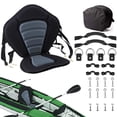 thumbnail image 1 of Vashly Kayak Seat Detachable Universal Paddle Board Seat for Kayak Canoe Seats with Detachable Storage Bag Kayak Seat Cushion for Kayaking Canoeing Rafting FishingGray, 1 of 1
