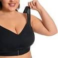 thumbnail image 6 of qolati Minimizers Bras for Women Plus Size Front Closur Wireless Sports Bras with Support Comfortable Smoothing Everyday Bras, 6 of 7