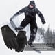 thumbnail image 3 of Bicicleta Invierno al aire libre a Ndcxsfigh prueba de viento ciclismo polar cálido senderismo guantes de esquí (negro M), 3 of 8