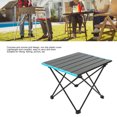 thumbnail image 4 of Folding Camping Table, Strong Support Easy Clean Portable Folding Table Lightweight  For Climbing, 4 of 8