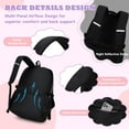 thumbnail image 5 of Soda Candy Girls Backpack for School Cute Colorblock Kids Backpack with Multi-Pocket Water Resistant Ergonomic Bookbag for Elementary Middle Hight School, 5 of 9