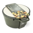 thumbnail image 7 of Thyme & Table 5.3 QT Enameled Cast Iron Dutch Oven - Moss, 7 of 7