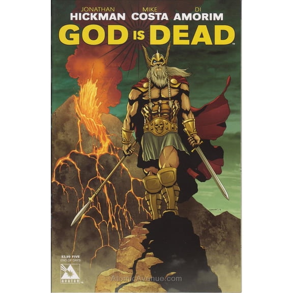 God Is Dead #5A VF ; Avatar Comic Book