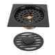 thumbnail image 4 of Juego de desagüe de suelo oculto, desodorante, para ducha, baño, cocina, color negro, 4 of 14