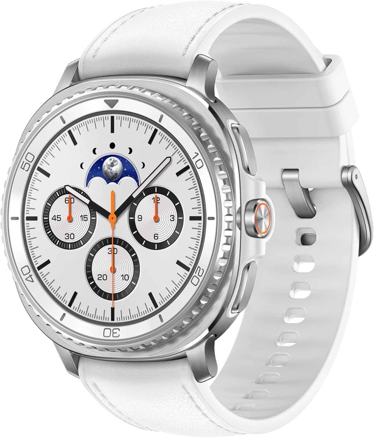 Samsung Galaxy Watch8 Classic 46mm Bluetooth Smart Watch, International Version, White